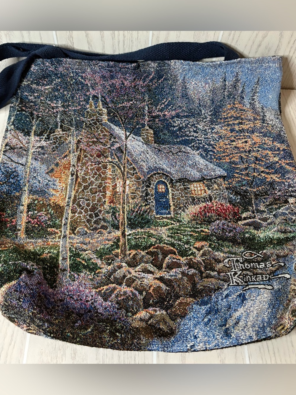 Thomas Kinkade Tapestry Tote Bag- OS